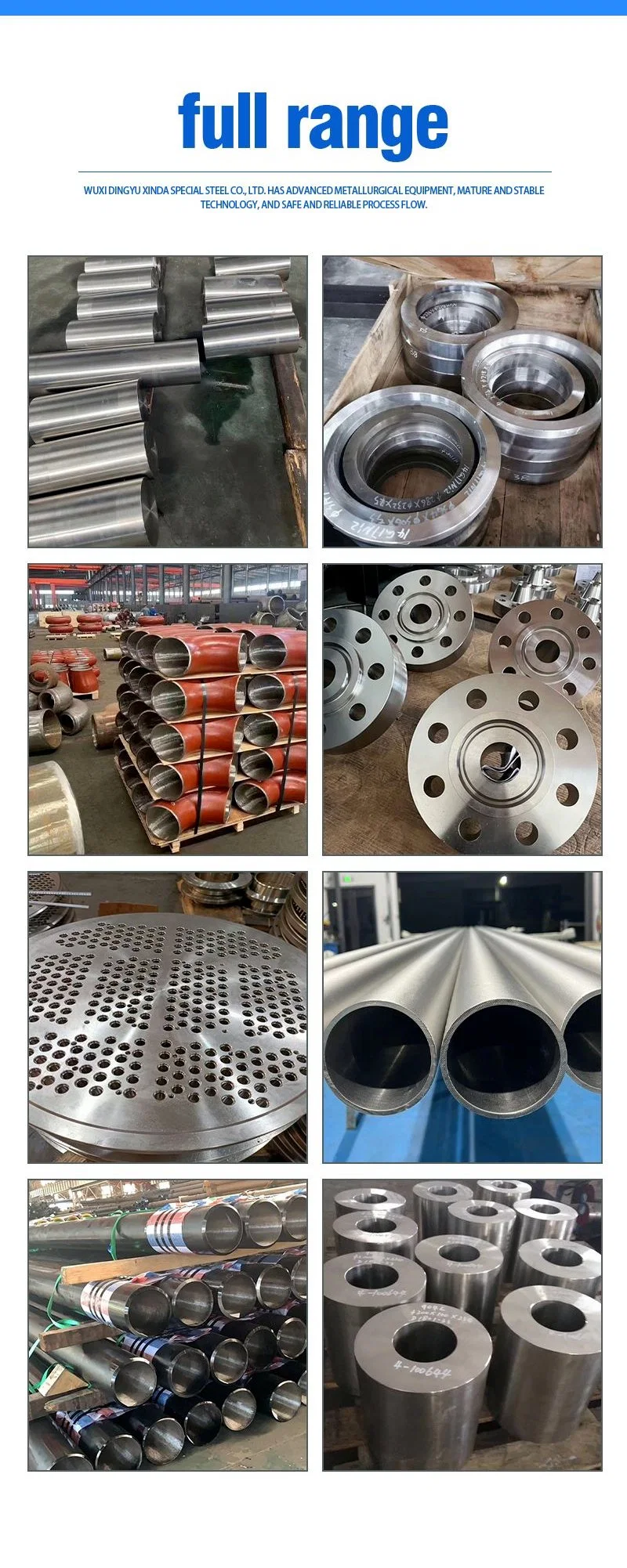 ASME Standard Zecor Z Uns S38815 ASME B31.3 High Silicon Stainless Steel Plate/Flange/Round Steel/Steel Pipe ASTM S32615/F63 High Silicon Material/Tube/Plate