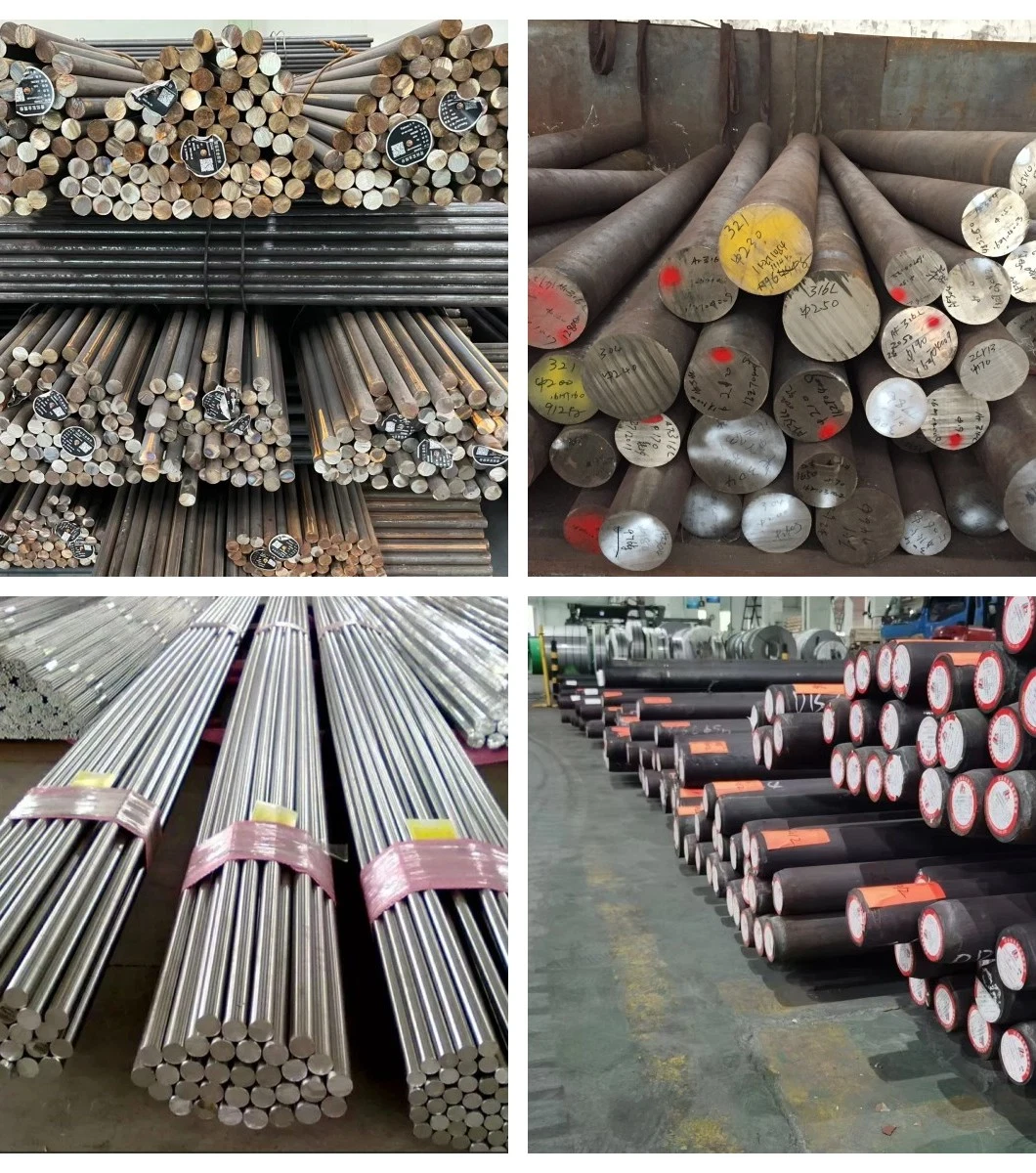 Factory Customized High Quality En 1.4501 N08367 Diameter 3 4 5 6 8 9 10 mm Cold Drawn Stainless Steel Round Rod Bar