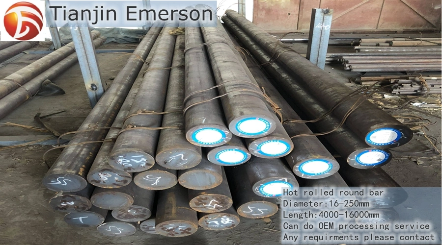 SAE 1045 1020 Hot Rolled Iron Carbon Steel Round Bars Round Steel Bar
