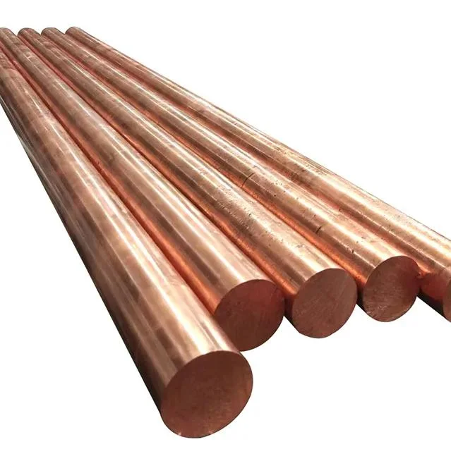 Copper Wire Rod 6mm 8mm Copper Bars C1100 Round Bar Brass Rod for Sale