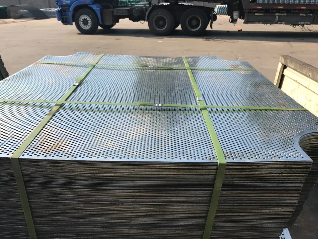 Punching Screens Metal Screen Round Hole Decorative Perforated Sheet Metal