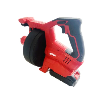 20V Cordless Brushless Rechargeable Battery Toilet Kitchen Plumbing Sewer Dredge Pipe Dredging Tool