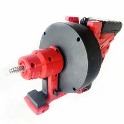 20V Cordless Brushless Rechargeable Battery Toilet Kitchen Plumbing Sewer Dredge Pipe Dredging Tool