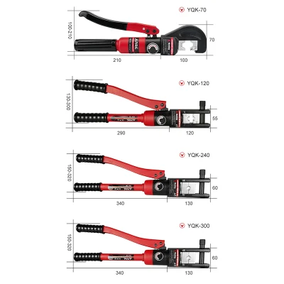 Basiccustomization Hydraulic Crimping Tool Cable Wire Crimp Lug Clamp Press Tool