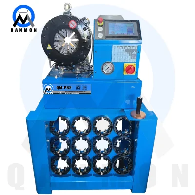 CE 1/4" -2" Automatic Finn Power Hydraulic Tube Crimping Machine with Quick Change Tool 75mm 3inch P20 P32