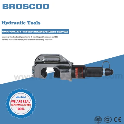 Battery Brushless Motor Hydraulic Armoured Cu Al Cable Cutting Tool