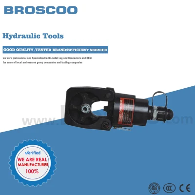 Battery Brushless Motor Hydraulic Armoured Cu Al Cable Cutting Tool