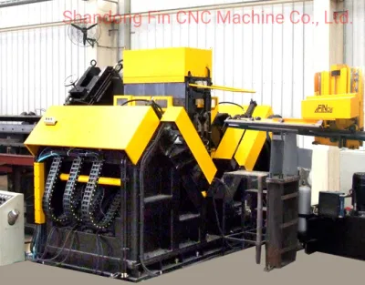 FINCM &nbsp;CNC Automatic &nbsp;Hydraulic Tower Angle High Speed Drilling Marking &nbsp;Machine