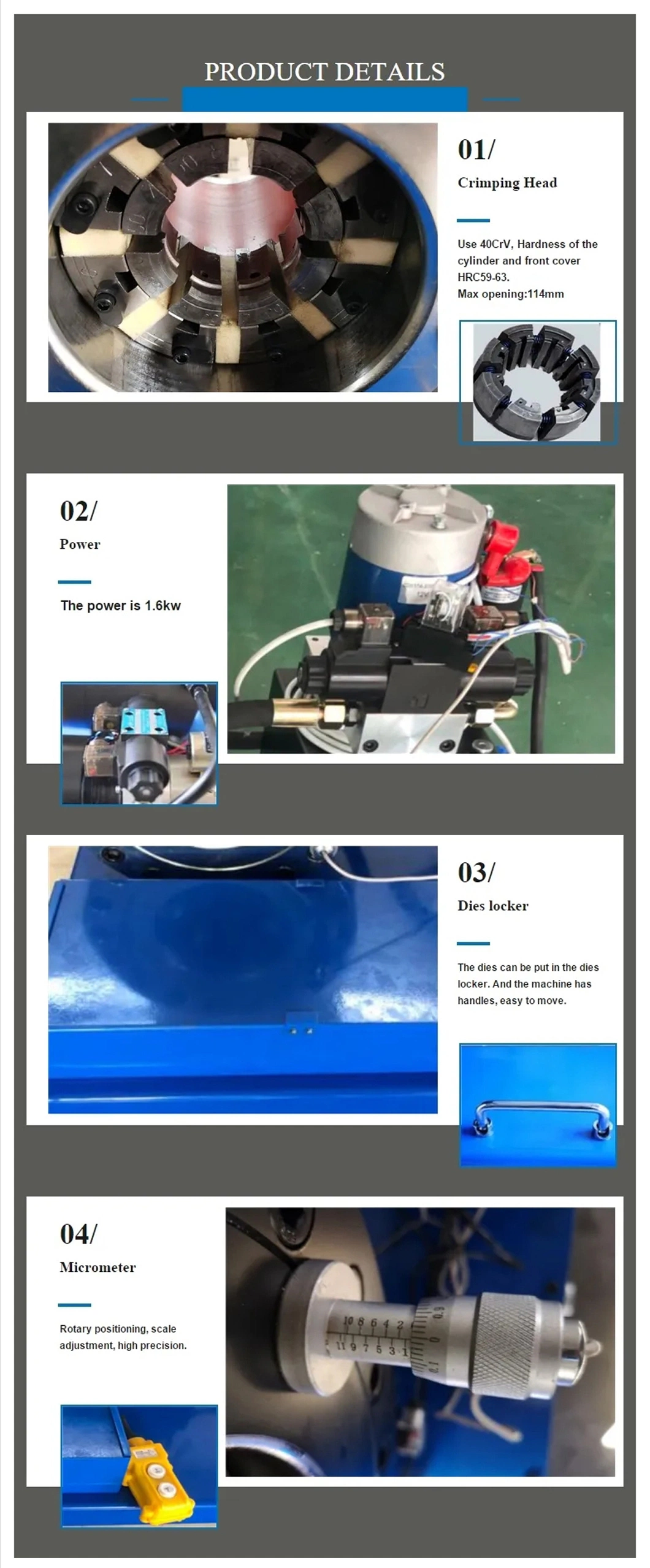CE ISO Certified Dx68 Dx69 Hydraulic Hose Crimping Machine 12V/24V Battery 1/4-2&quot; Pipe Customized Hose Crimping Pressing Tool