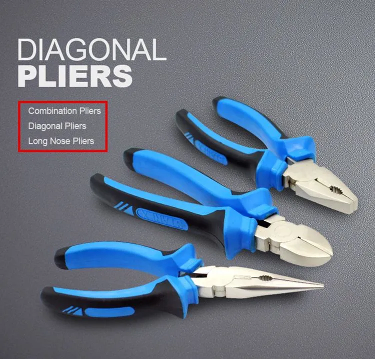 Mini Cable Electric Wire Stripper Cutter Diagonal Cutting Pliers Hand Tool