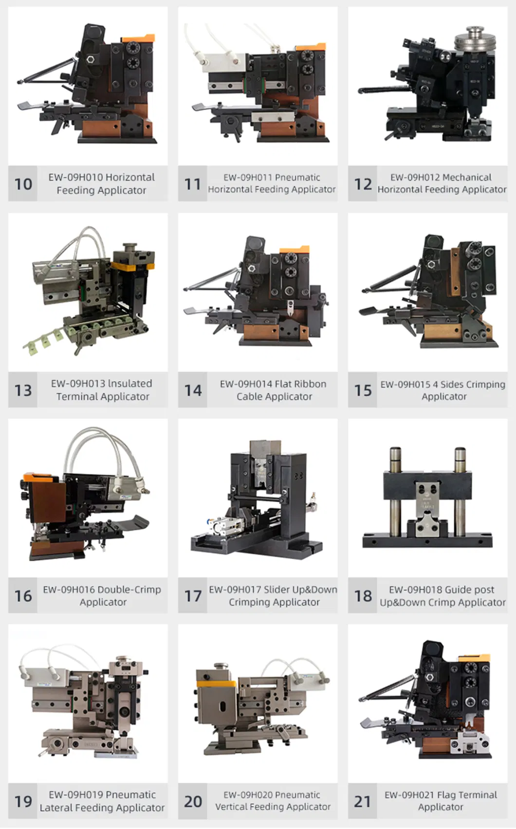 Wire Terminal Crimping Applicator Factory Manufacturer Otp Crimper Mould Die