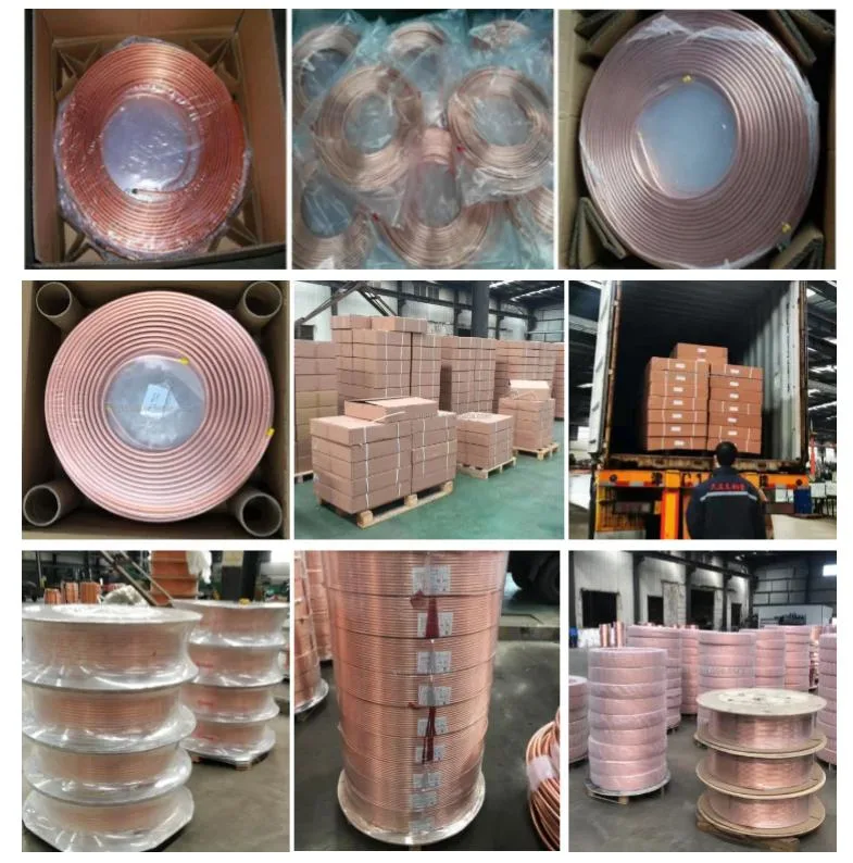 C14530 1/2&prime; &prime; 3/4&prime; &prime; AC Air Conditioner Tube 3/8 Rolling Pancake Copper Pipe