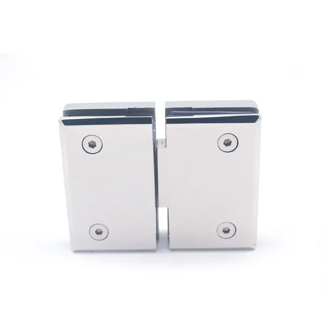 180 Degree Glass to Glass Hydraulic Soft-Closing Shower Hinge Glass Clamp High Strength