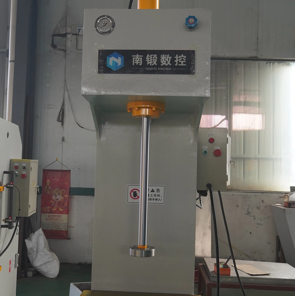 Nadun 10t Mini Automatic C Frame Press with Hydraulic Power