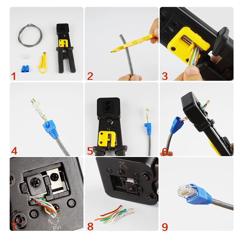 High Quality Wire Crimper and Stripper Network UTP Cable Crimping Tool