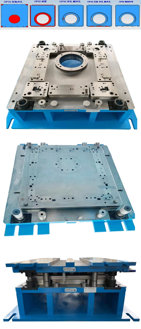 Dryer Tools for Front Panel Op10 Front Pane Be Manufactured on a 5-Step-Hydraulic Press Line