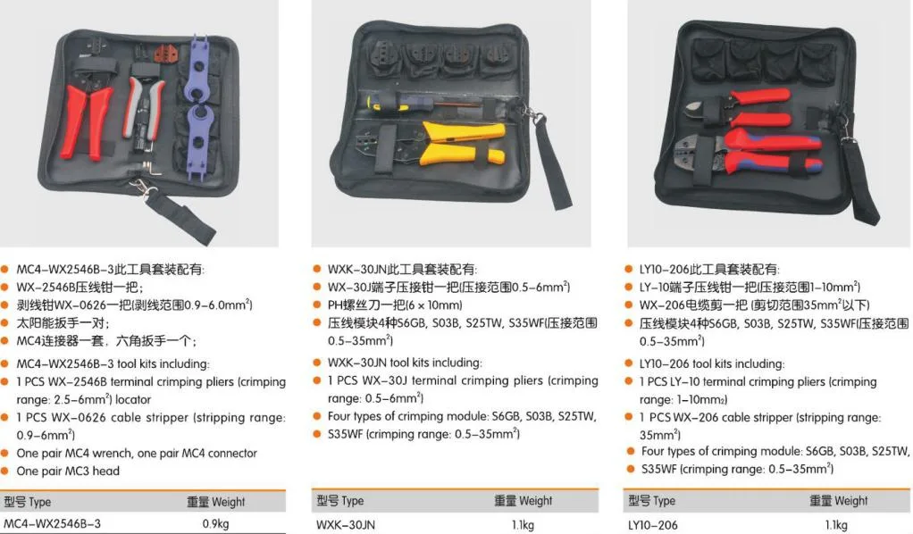 Hot Sale Wx-500r Network Crimp Tool Crimper Plier Electric Crimping Tool