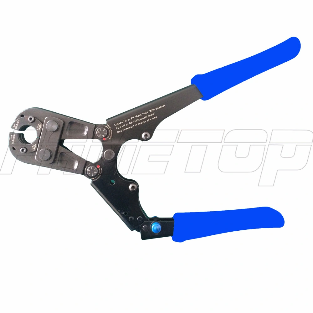 Hand Crimping Tool for Pex-Al-Pex Multilayer Pipes with U/Th Pressing Jaws