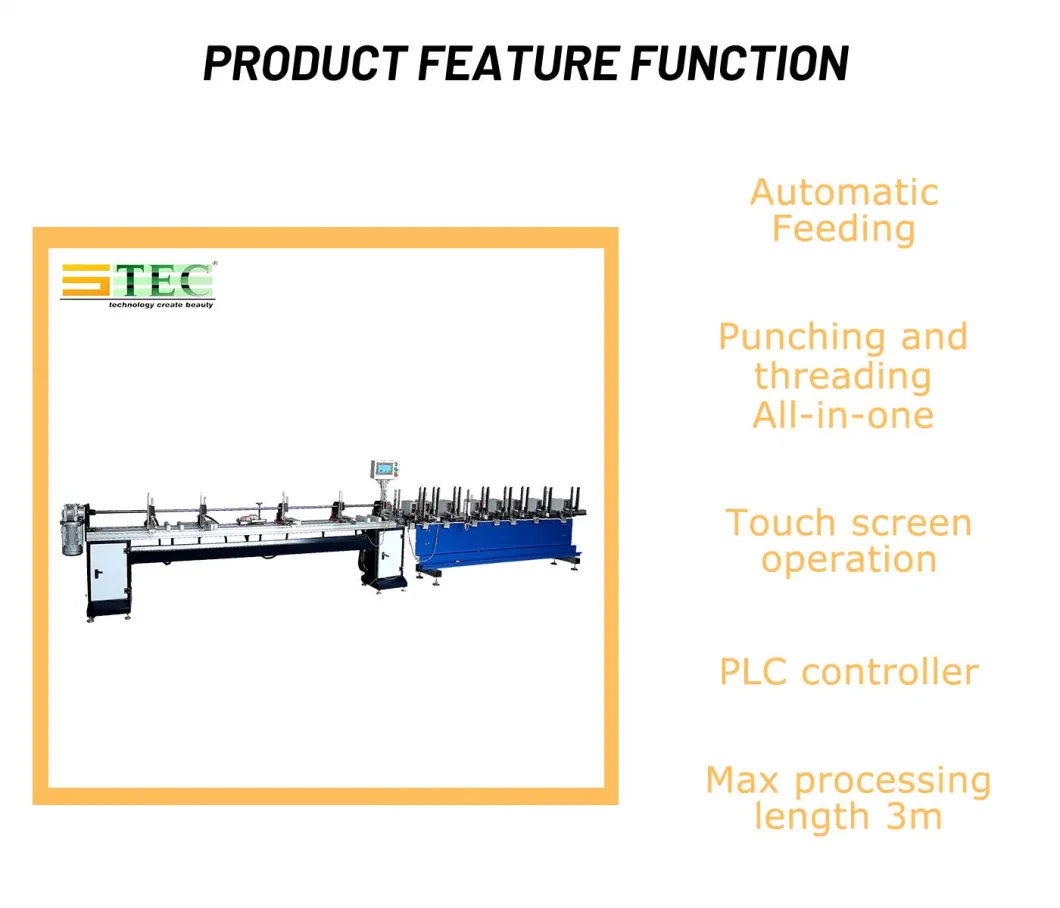 Factroy Price Automatic Punching Threading The Wooden Venetian Blinds Slats Machine