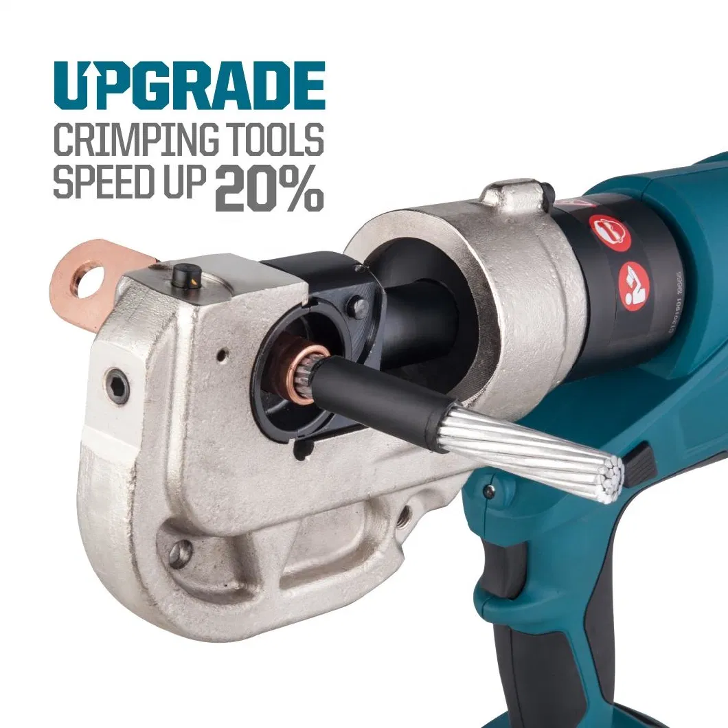 ED-400 The Fastest and Most Reliable Battery Powered Crimping Tool