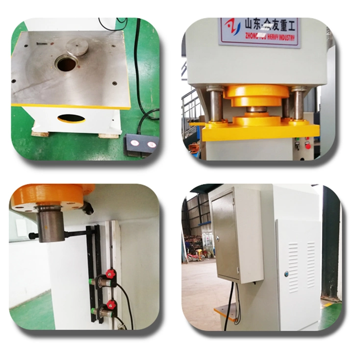Zhongyou 20ton/40ton/63ton Workshop C Frame/C Type/Single Column/Single Arm Hydraulic Press for Bearing/Straightening/Metal Punching