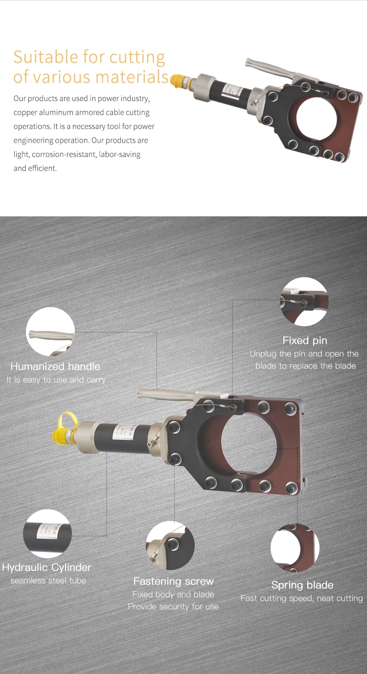 Separate Unit Hydraulic Copper and Amored Cable Cutter (RF-85)