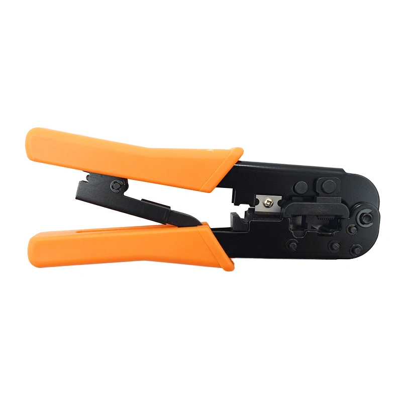 RJ45 Crimping Tool with Cutting and Stripping for Cat5e CAT6 Cable