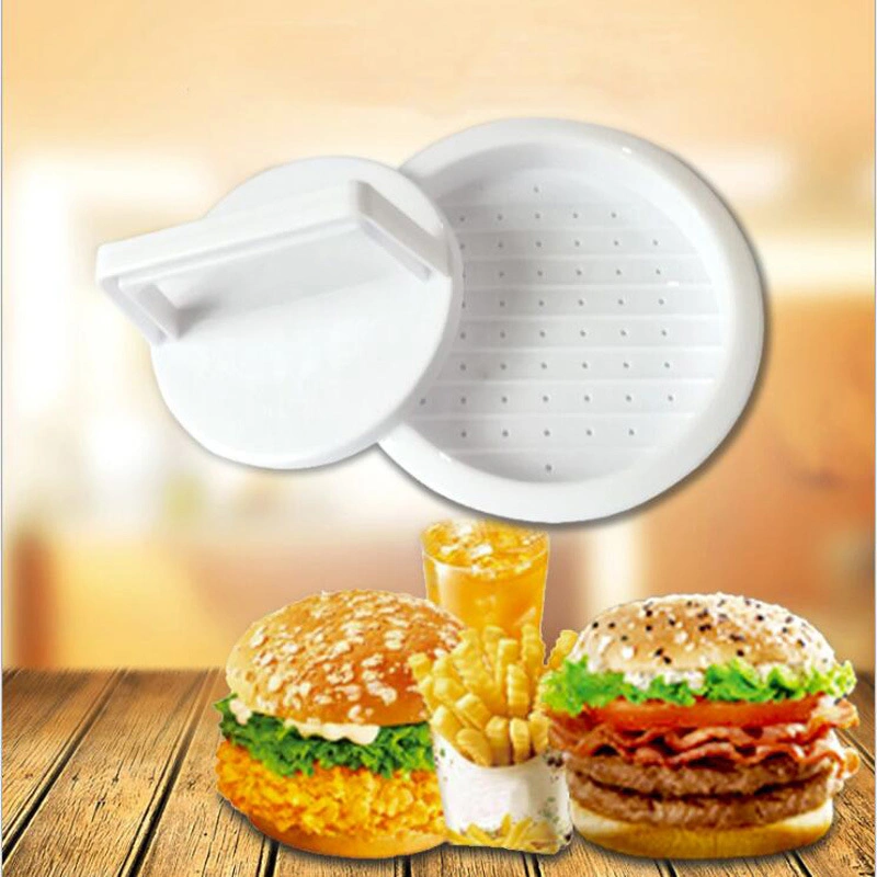 Food-Grade Plastic Burger Press Maker Hamburger Meat Press Tool for Home Made Hamburger Bl12212