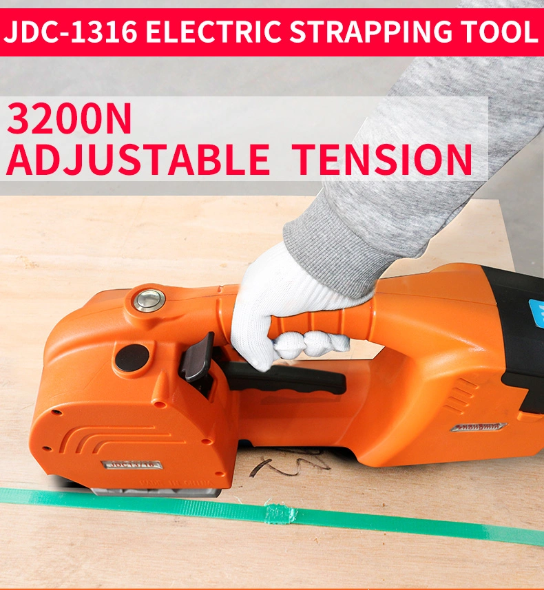 Factory Price Electric Battery Powered Strapping Tool for 13-19mm Pet/PP