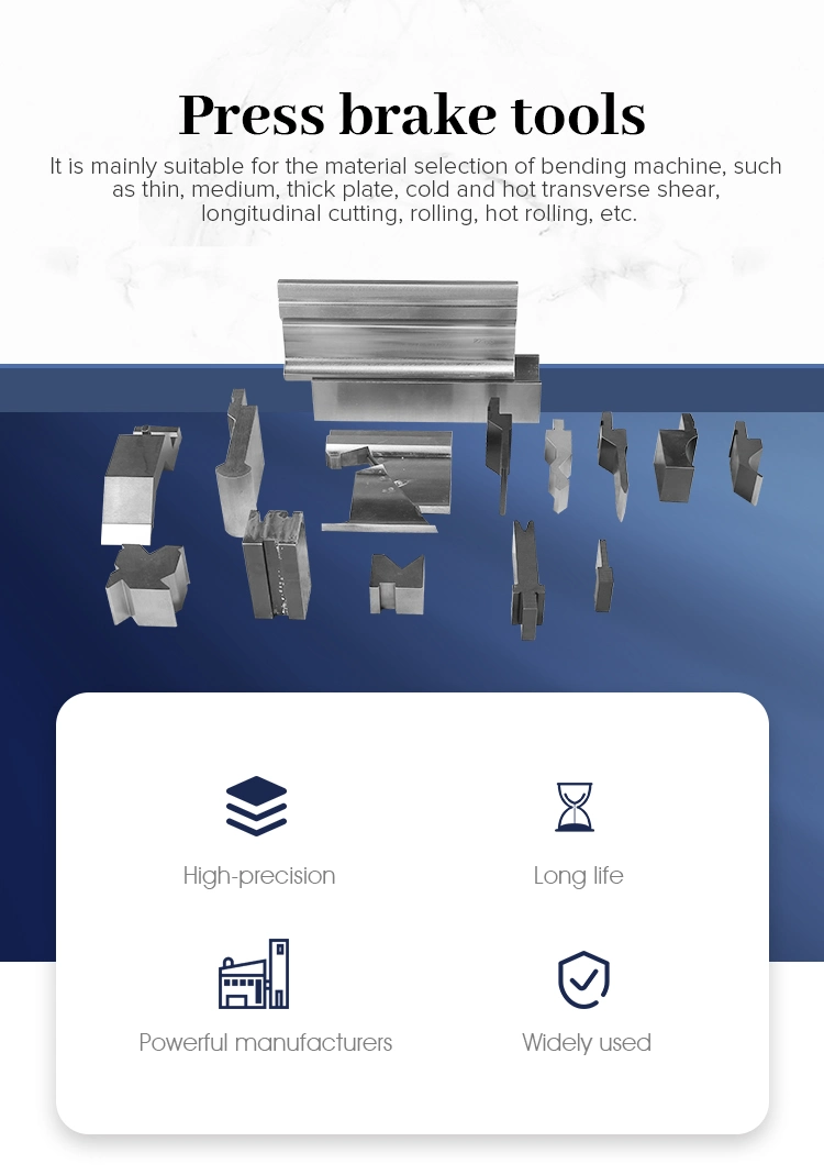 Maanshan Shinite CNC Production Press Brake Tooling Hydraulic Press Dies