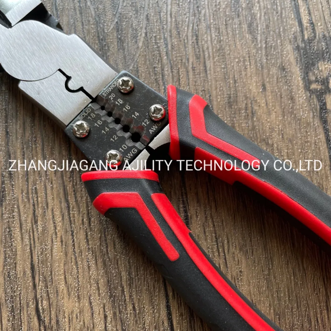 Y01342-1 Industrial Multi Wire Stripper Stripping Crimping Cutting Tool Linesman