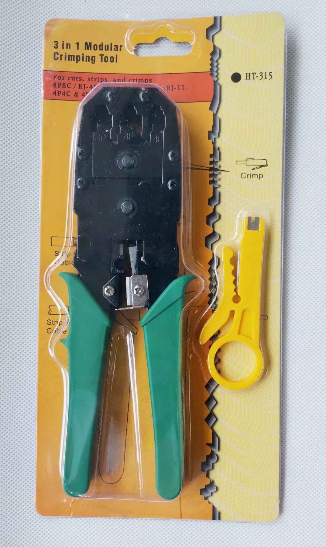 3 in 1 Networking Wire Stripping Network Tool Modualr RJ45 Crimper Tool