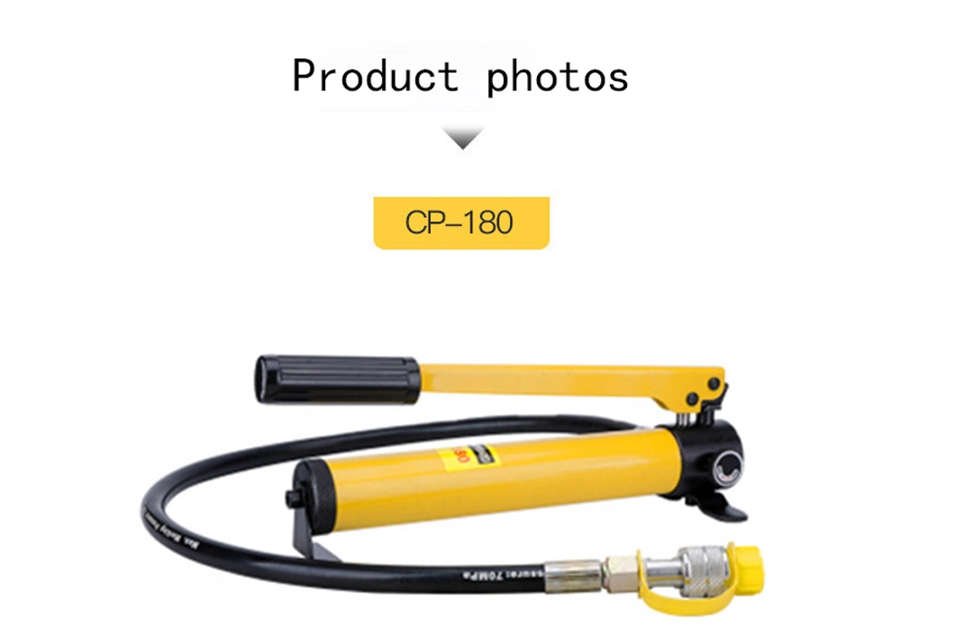 Hydraulic Hand Pump Cp-700 Press Portable Simple High Pressure Hand Oil Pump 700 Bar Factory Hot Sale