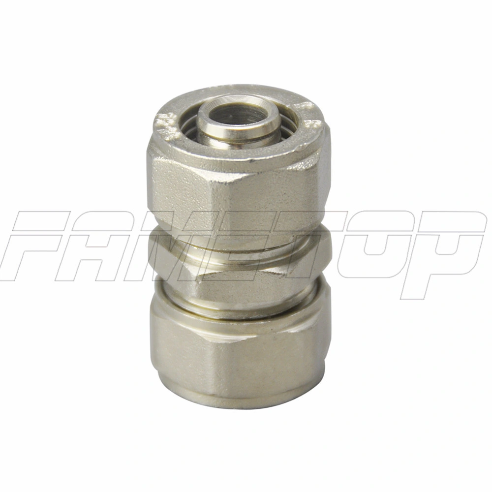 Fametop Brass Screw Fitting for Pex-Al-Pex Multilayer Composite Pipe (PAP) with CE Approved