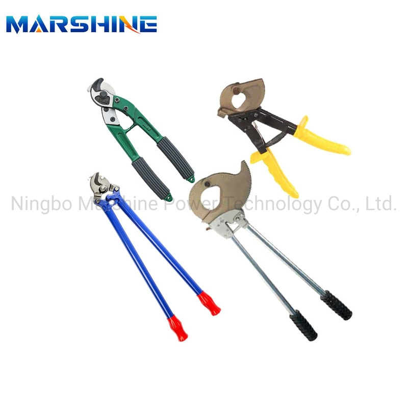 Steel Manual Ratchet Cable Cutter Manual Wire Cutter Electric Cable Cutter