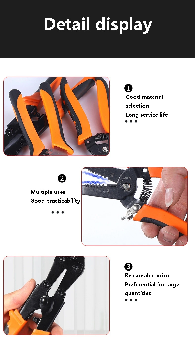 8in Small Bolt Cutter Wire Mesh Cutter Pliers
