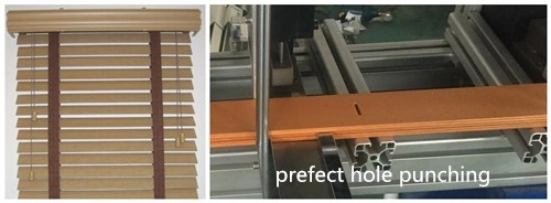 Automatic All Types of Wooden Blind Slat Punching Machine