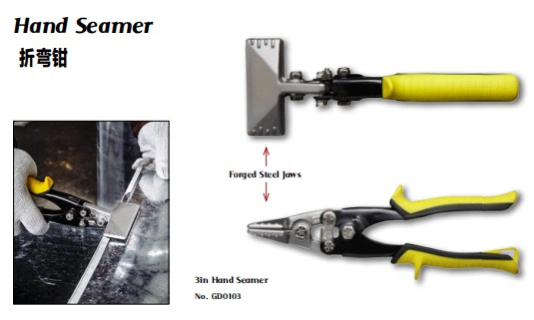 Carbon Steel, Cr-V or Cr-Mo, 5-Blade Crimper, Section Setting Pliers