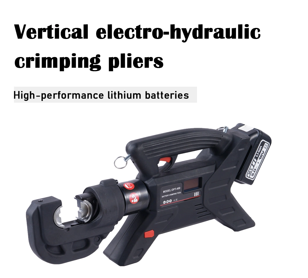 Power Tools Dlq-400c Hydraulic Lithium Battery Cable Cutter Crimping Tool