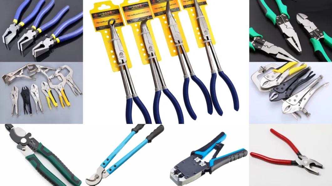 Hot Sale 5 in 1 Combination Interchangeable Pliers Kit Wire Stripping Pliers for Wire Cutting Stripping Crimping