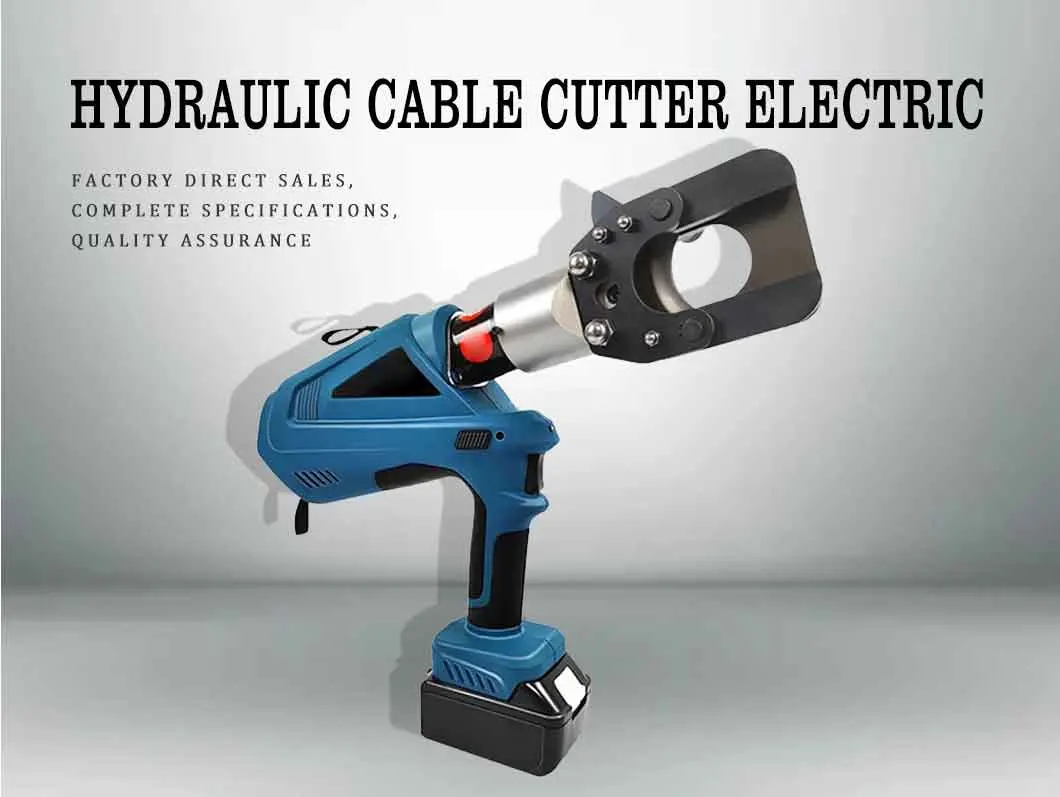 Portable Electric Powered Wire Stripper Cutting Tool Hydraulic Cable Cutter