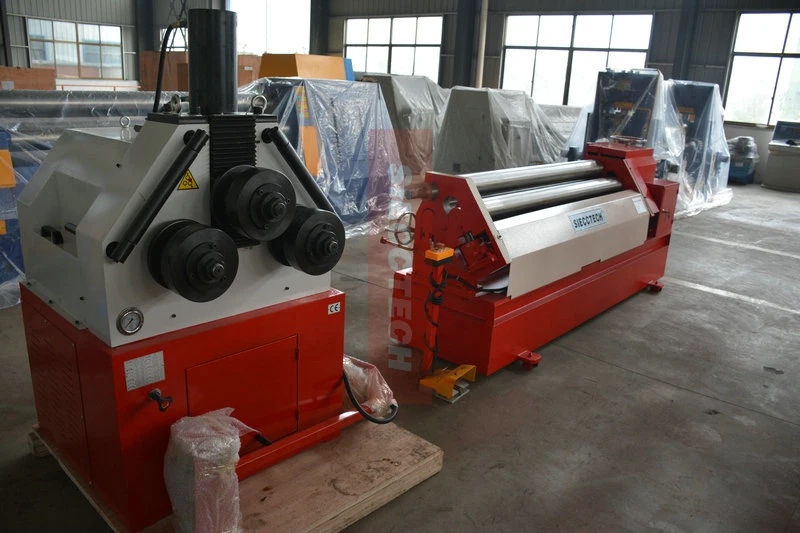 W24s Series Hydraulic Profile Bending Machine, Three Roller Pipe Bender