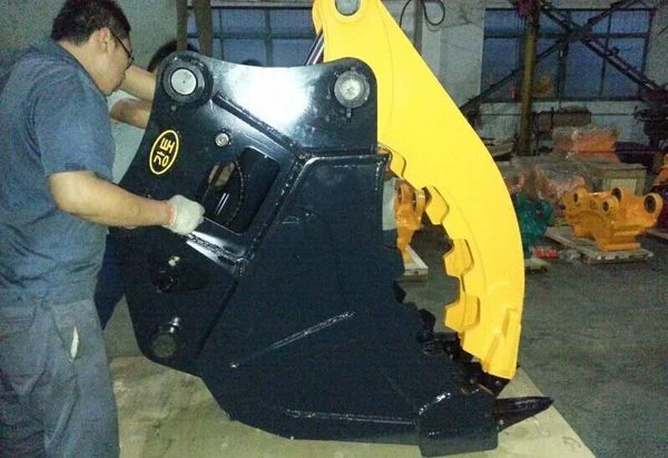 Excavator Working Device Hydraulic Bucket Clamp