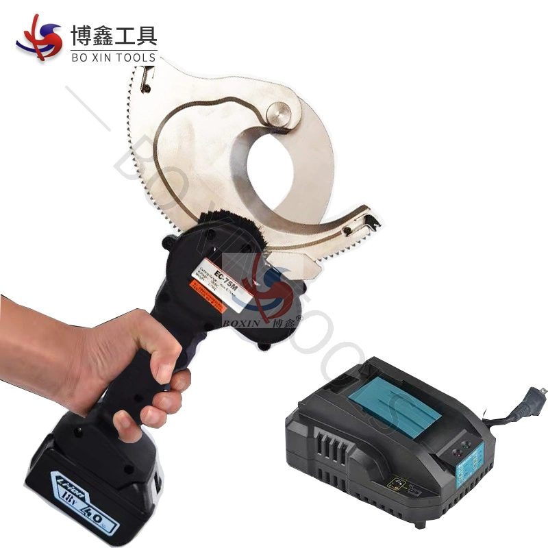 Ec-50m Portable Ratchet Armoured Cable Crimping Tool Hydraulic Cable Cutter