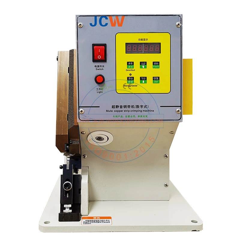 Jcw-2ta Copper Belt Crimping Machine Copper Cord End Terminal Taping Tool