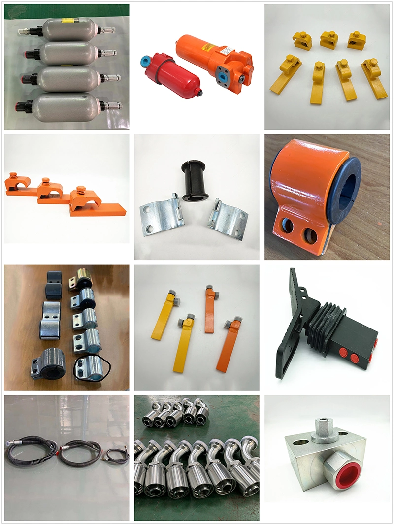 Excavator Spare Parts Hydraulic Piping Kits Pipe Pipeline Holder Coupling Pipe Clamp