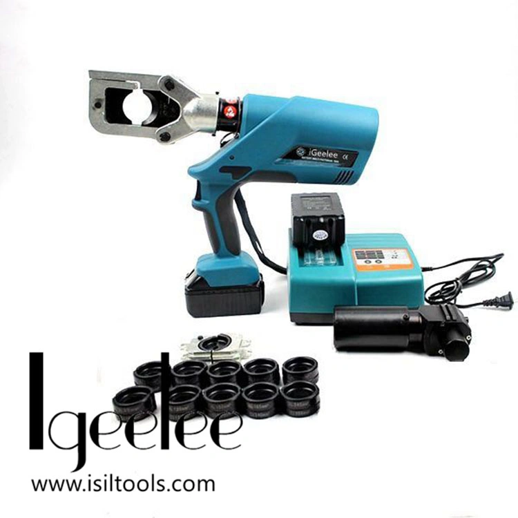 Igeelee ED-60unv Portable Multifunction Battery Powered Crimping/Cutting/Punching Tool