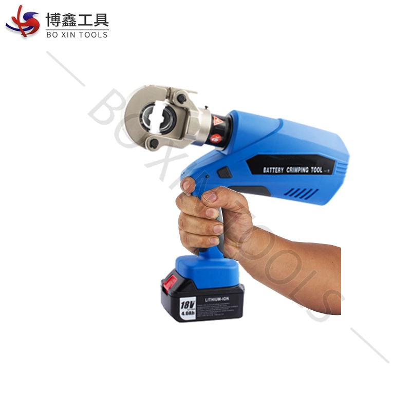 Ez-300 Lithium Ion Battery Powered 60kn Hydraulic Crimping Tools