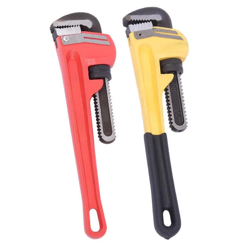 New 14in 18in 24in Hot Sale American Type Heavy Duty Power Pipe Wrench Clamp Plumbing Hand Tools