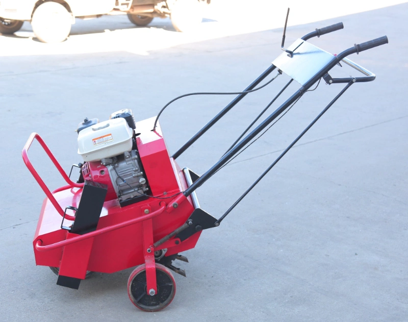 Walk-Behind Lawn Drilling Machine Lawn Ventilation Drilling Machine Lawn Maintenance Mechanical Drilling Machine